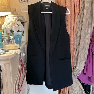 Club Monaco Yassna Oversized Longline Vest $350 Retail